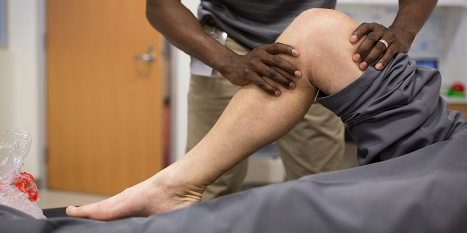 Physical rehabilitation for joint pain